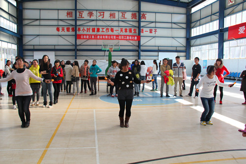 “繩”彩飛揚迎新春——公司舉辦第一屆職工跳繩比賽