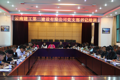 公司召開上半年黨支部考核暨黨支部書記培訓(xùn)會(huì)