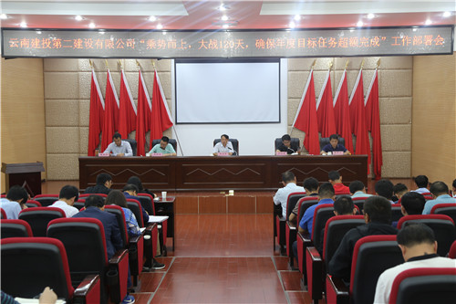 【大戰(zhàn)120天】公司召開“乘勢而上，大戰(zhàn)120天，確保年度目標超額完成”工作部署會