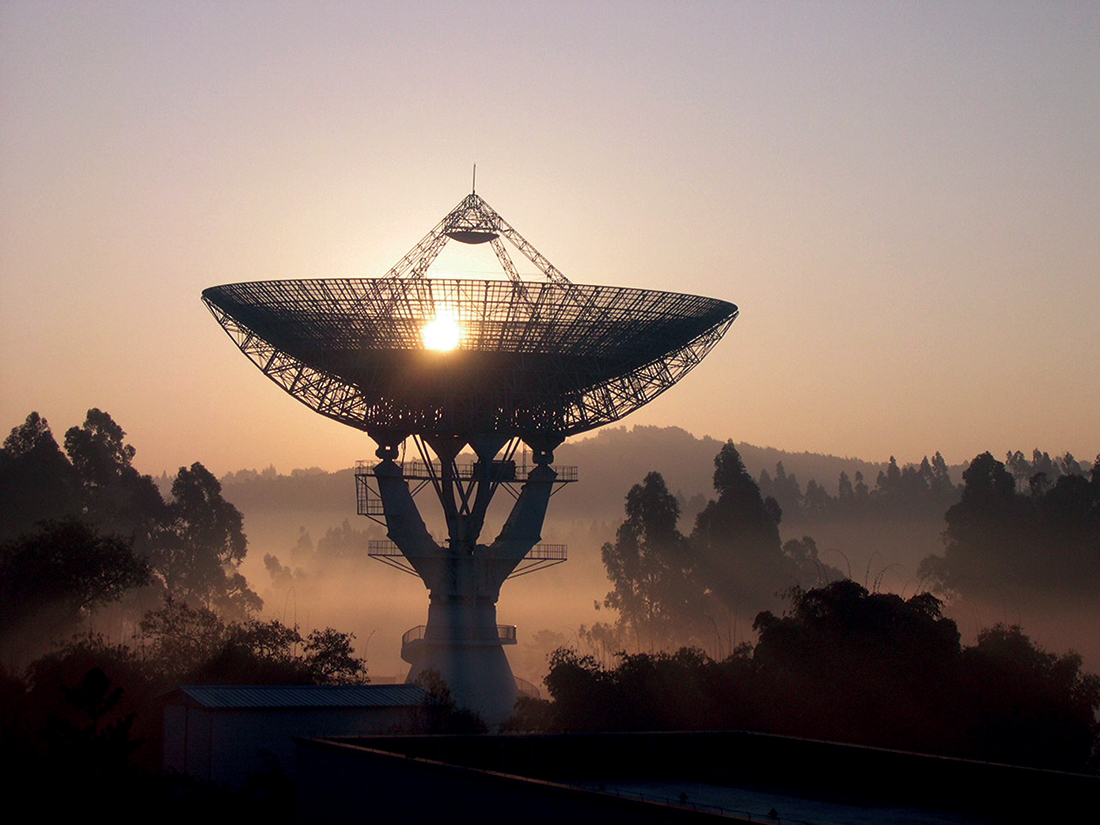 云南天文臺"嫦娥工程"地面應(yīng)用系統(tǒng)40米天線