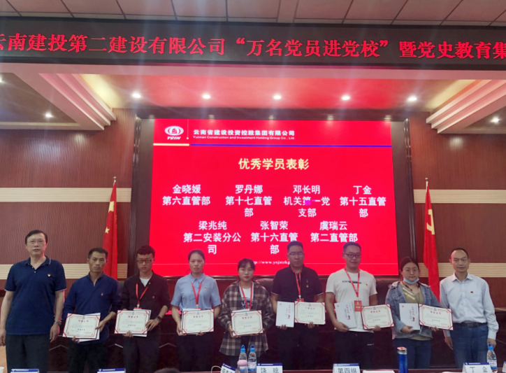 【公司要聞】公司黨委“萬(wàn)名黨員進(jìn)黨?！濒唿h史教育集中培訓(xùn)班圓滿結(jié)束