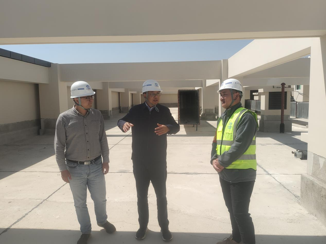 【公司要聞】段益慶到呈貢康復(fù)醫(yī)院項(xiàng)目調(diào)研