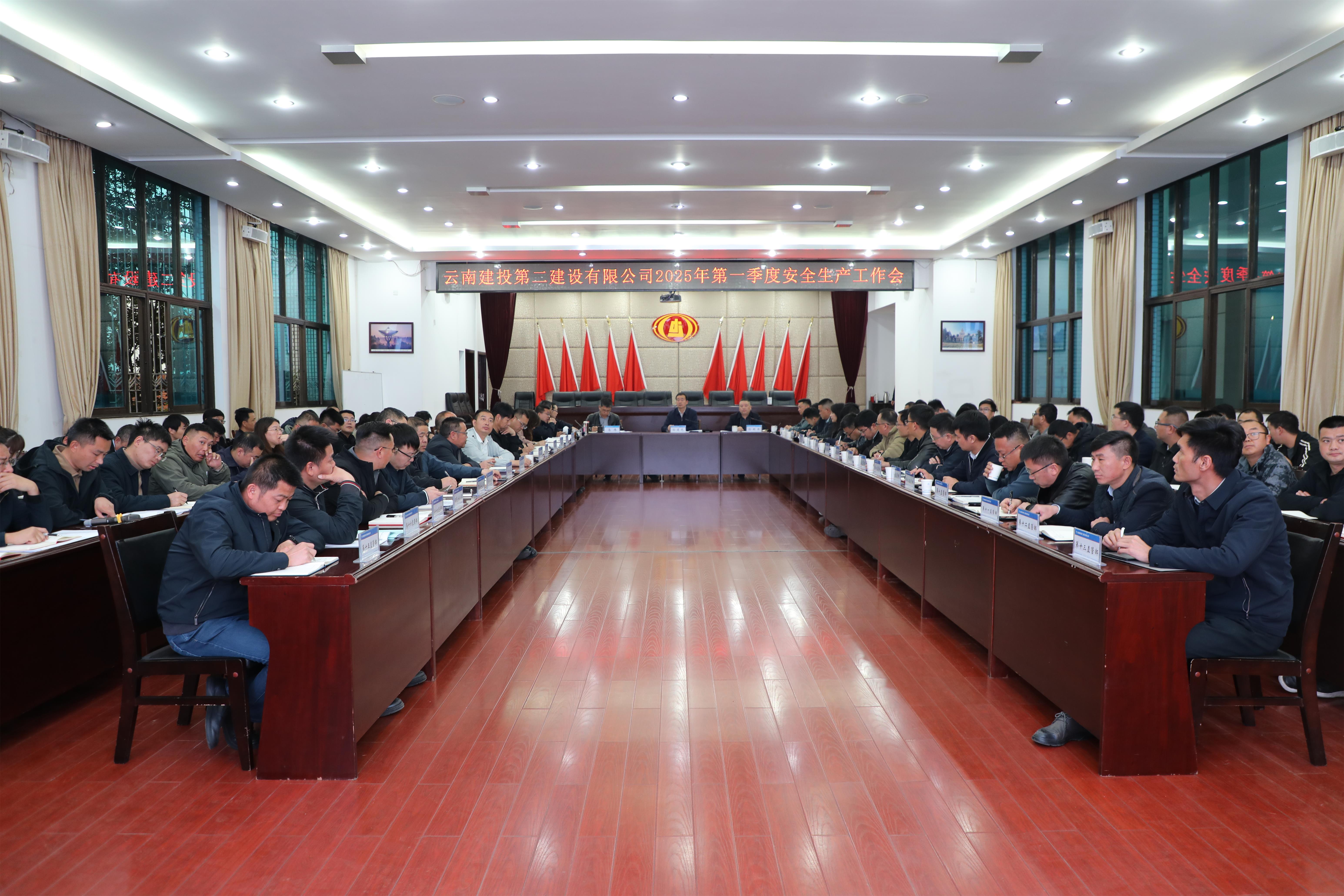 【公司要聞】公司召開2025年第一季度安全生產(chǎn)工作會(huì)